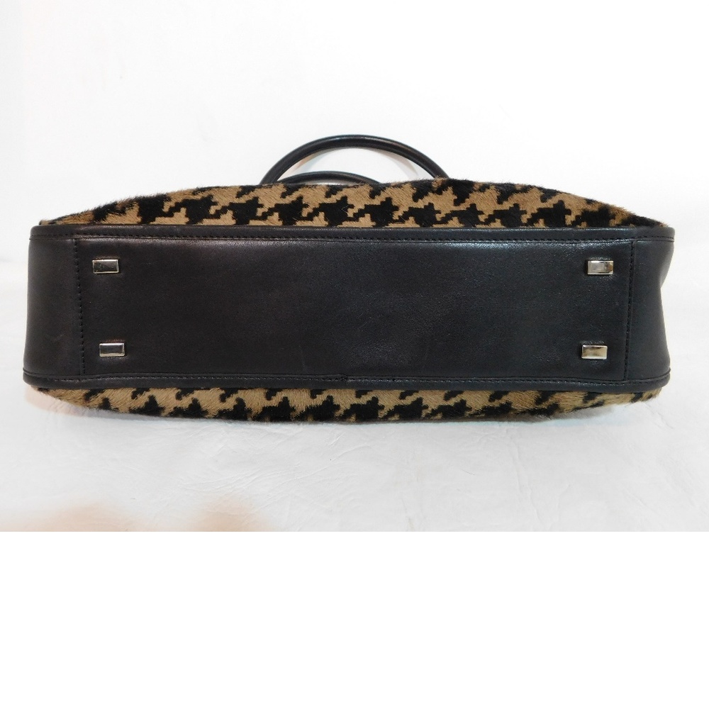 Adrienne Vittadini Cortina Calf Hair Handbag - Picture 6 of 8